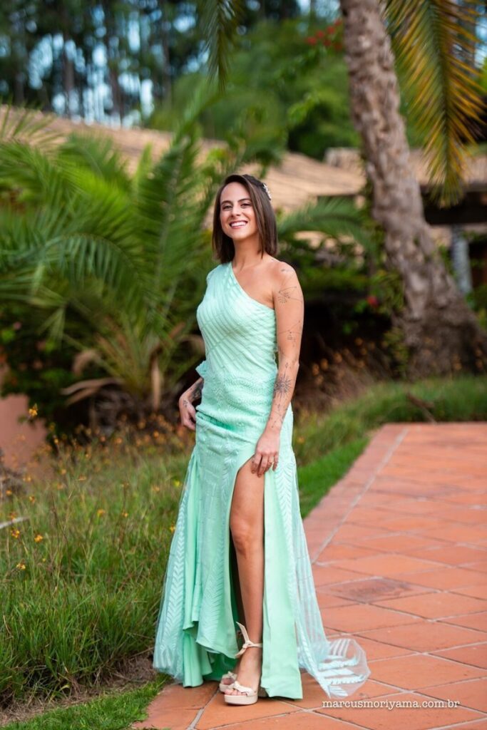 Vestido de Noiva Colorido | Emannuelle Junqueira